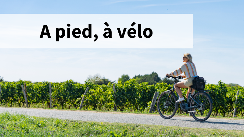 A pied, à vélo